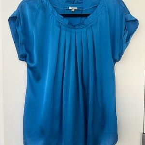 Elegant Blue Women's Top